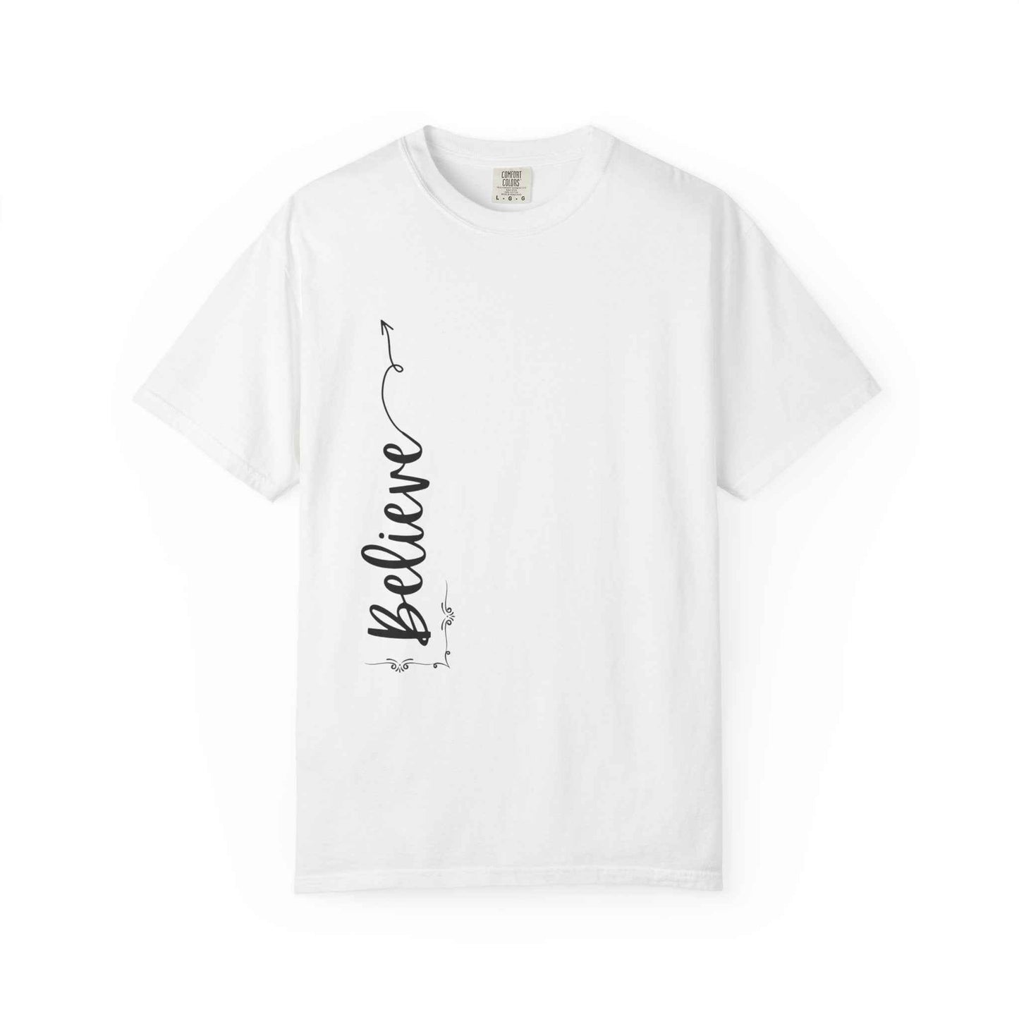 Believe Women's T-shirt for Adults - Inspirational Apparel