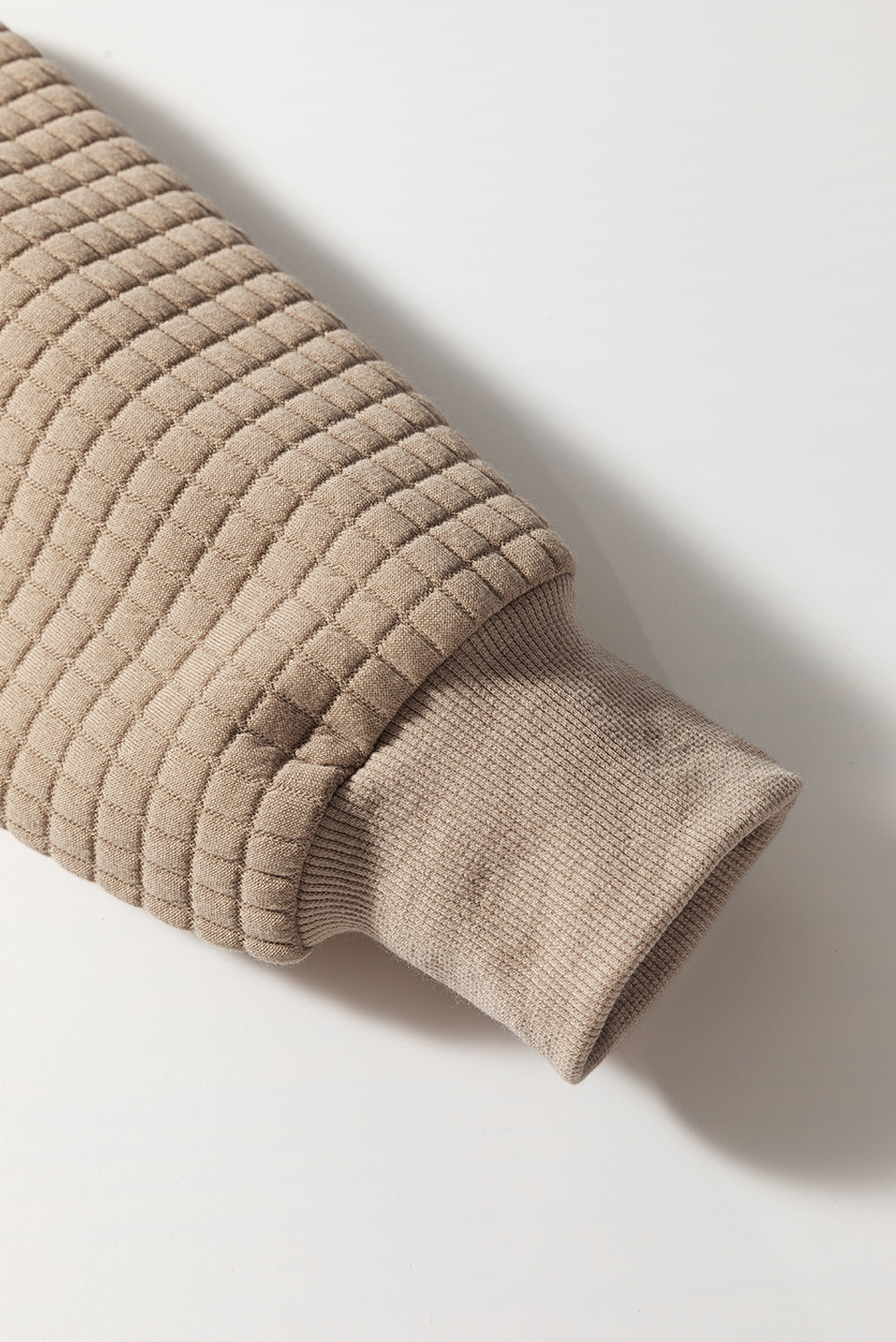 Parchment Leopard Quilted Patchwork Pullover women's r Sweatshirt - The Eggy's store