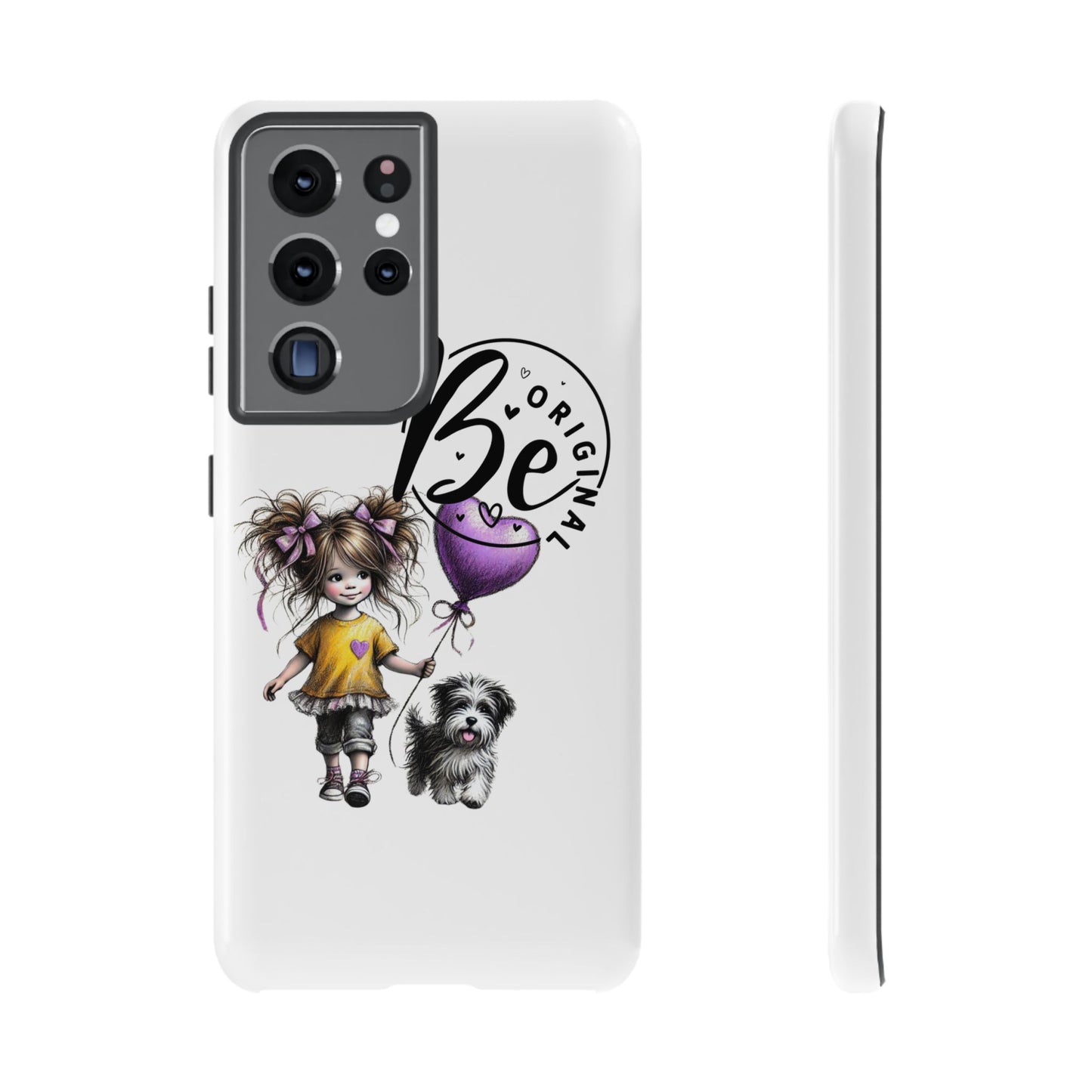 Be Original Tough Phone Case - Durable Tough Phone Case for Ultimate Protection - The Eggy's store
