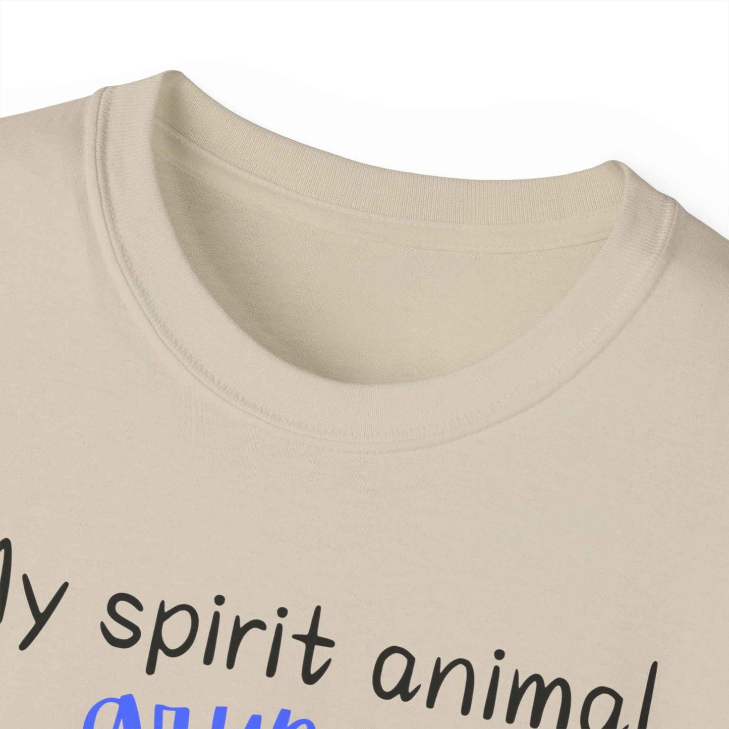 Spirit Animal Adult Cotton T-shirt
