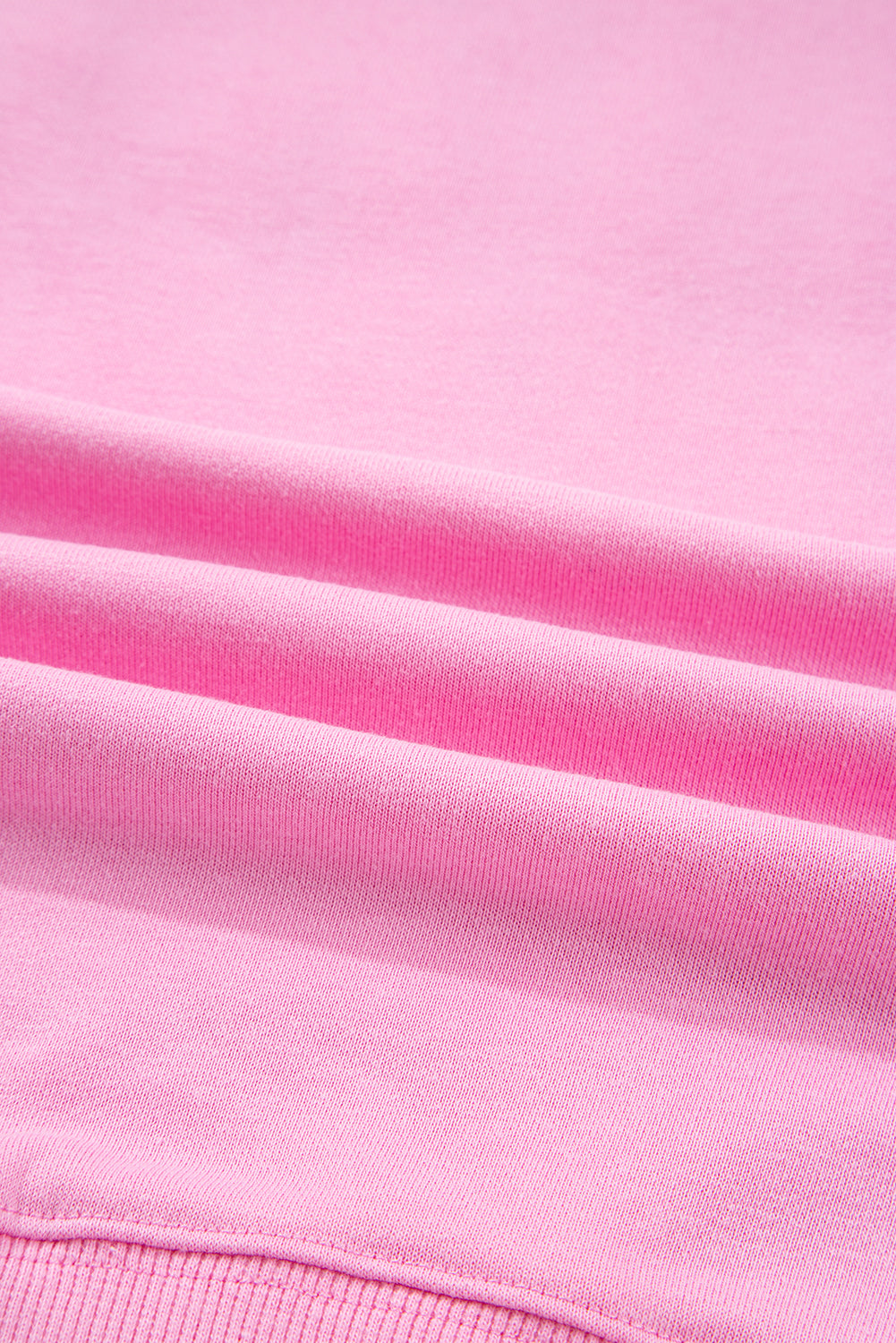 Valentine's XOXO Sequin Bow Exposed Seam Sweatshirt