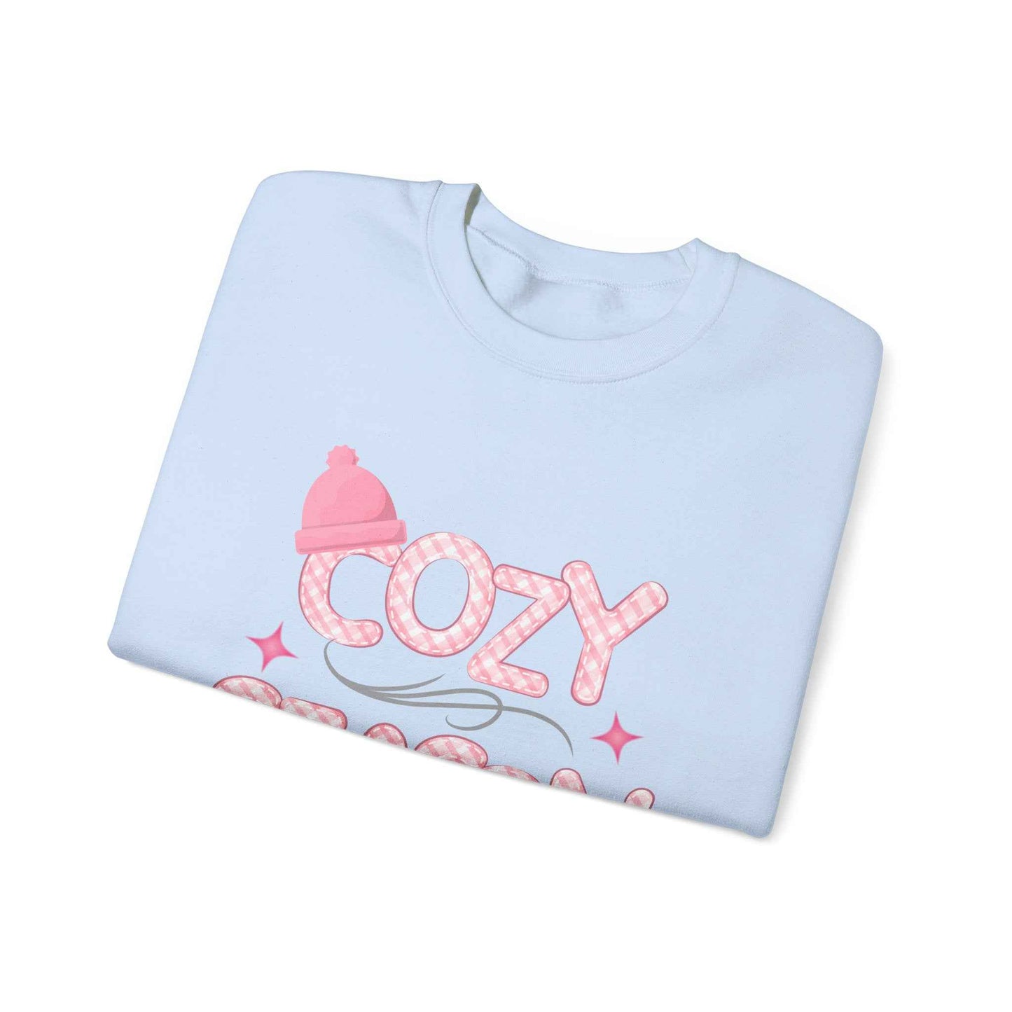 Pink Cozy Adult Crewneck Sweatshirt