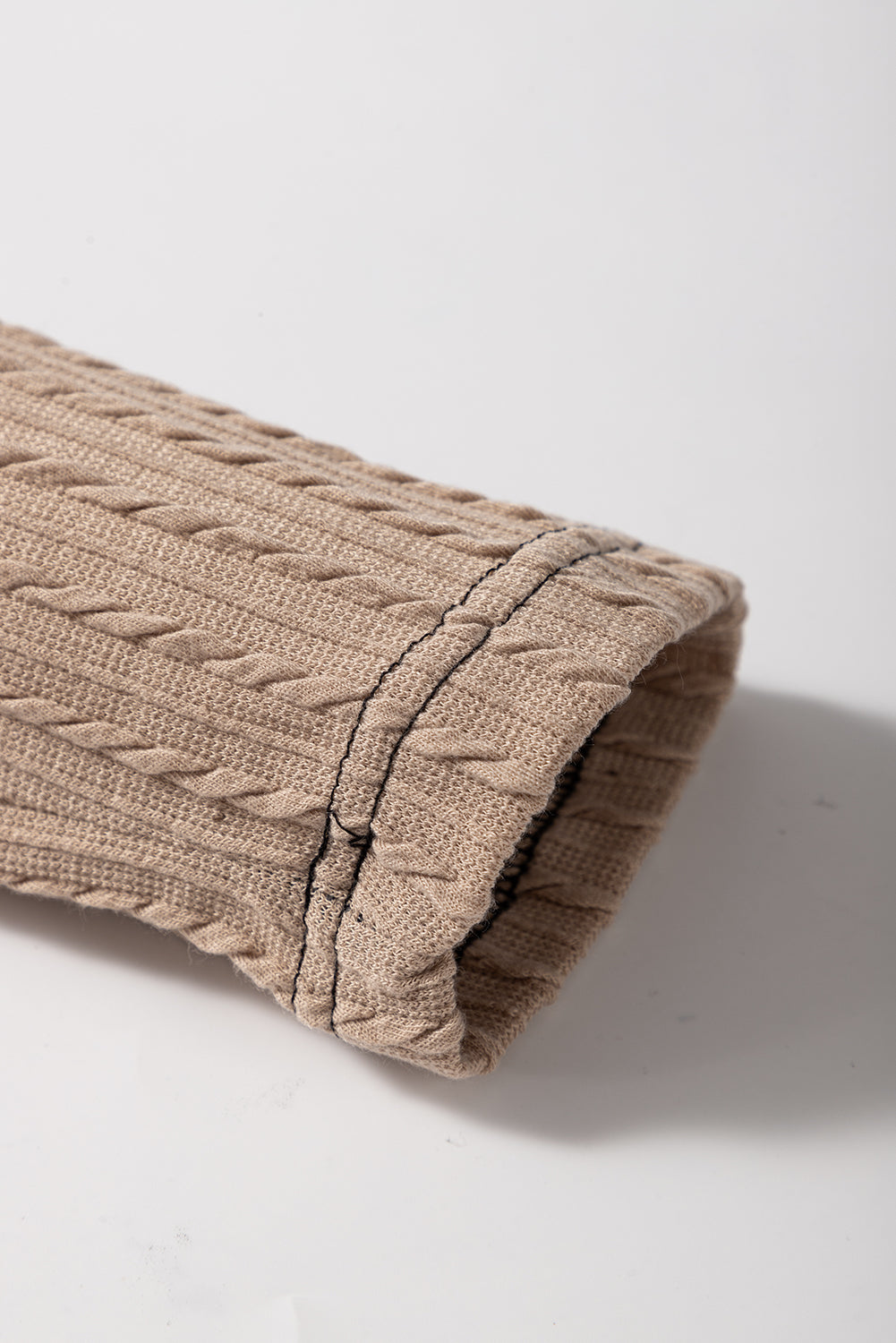 Parchment Textured Patchwork Long Sleeve Hooded Women's Top - The Eggy's store