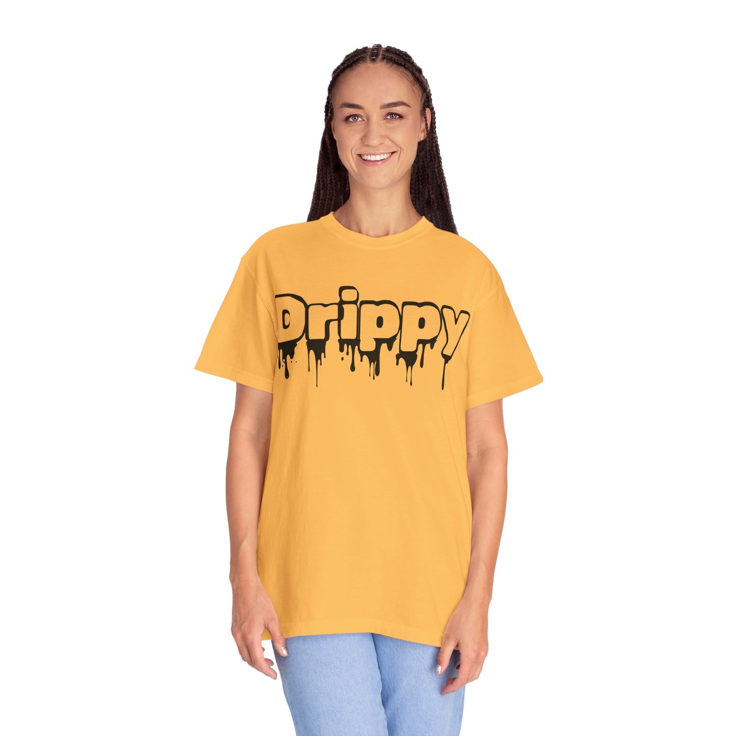 Drippy Unisex Garment-Dyed Adult T-shirt - The Eggy's store