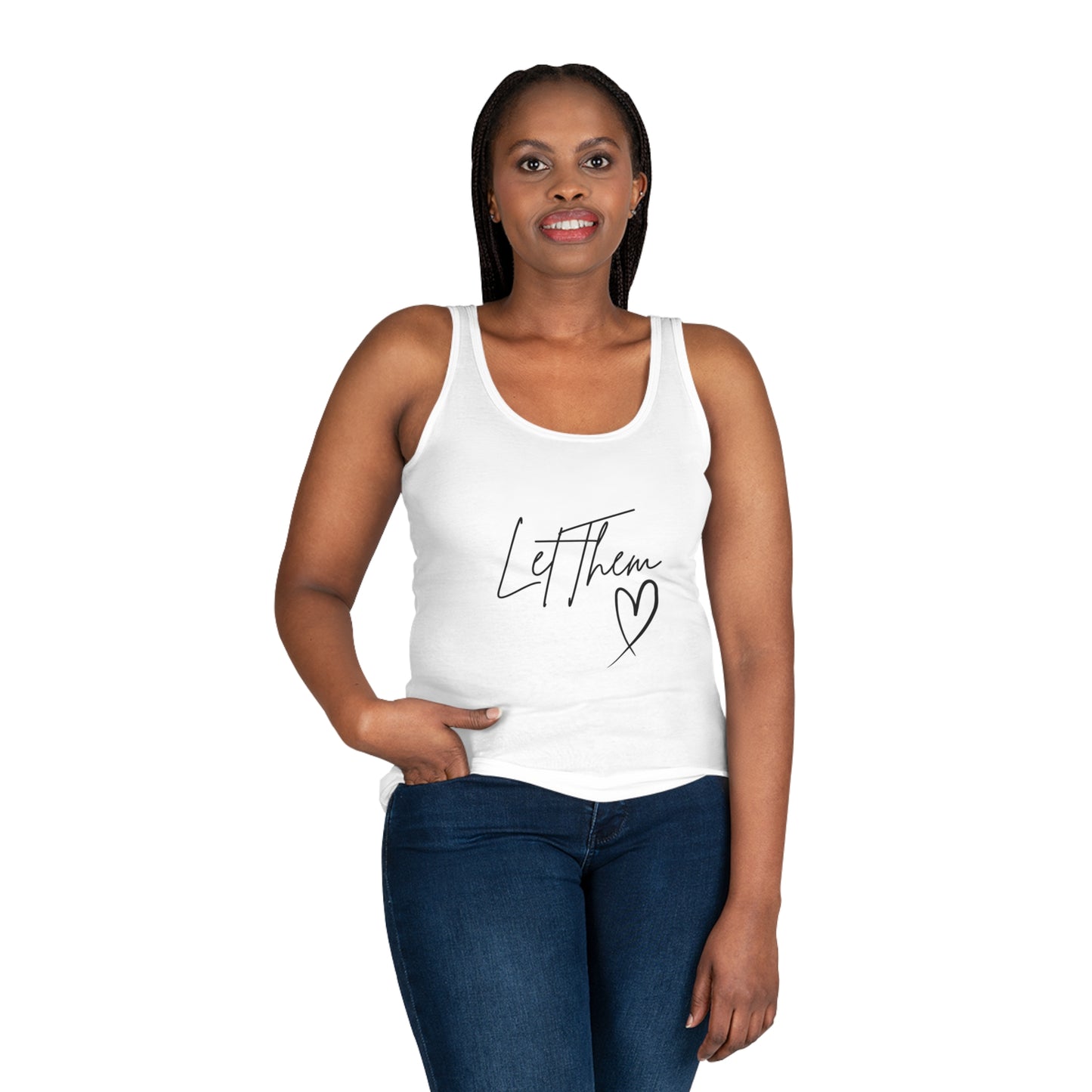 Let Them Adult Tank Top - Comfortable and Stylish Adult Tank Top for All Occasions - The Eggy's store
