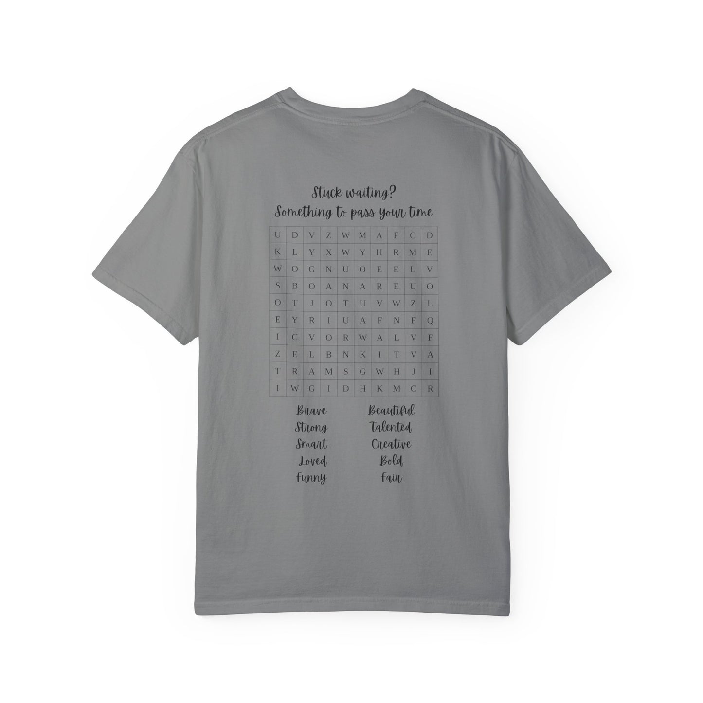 Word Search Women's T-shirt - Fun Puzzle Design for Adults - The Eggy's store