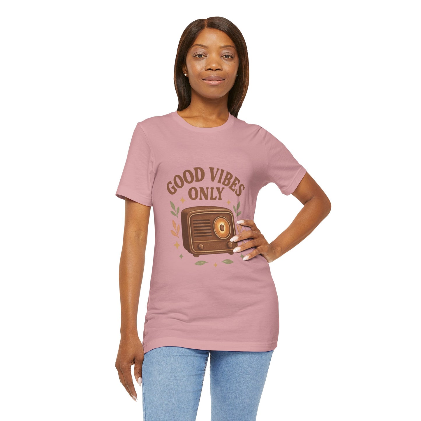 Good Vibes Jersey Short Sleeve Women's T-Shirt