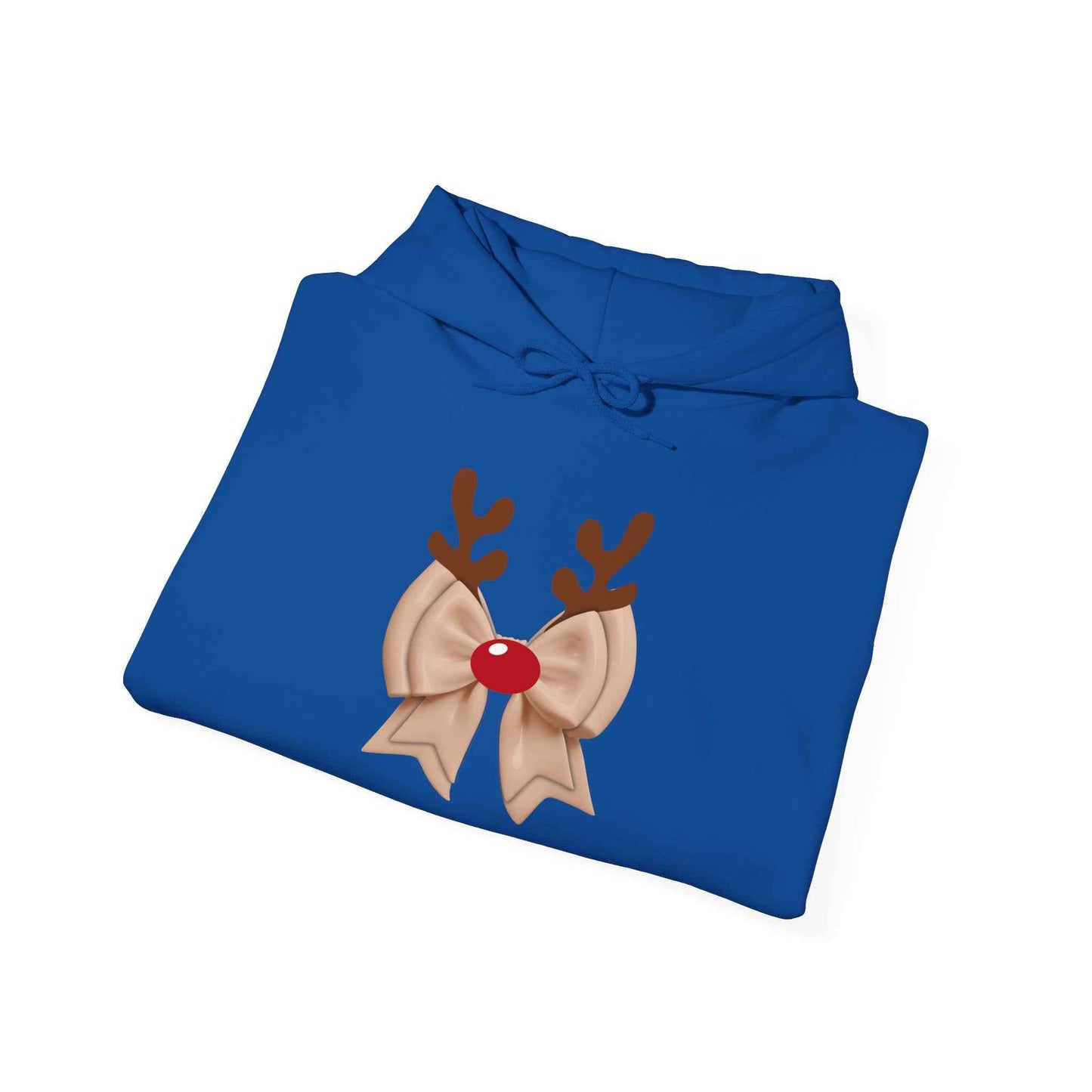 Reindeer Hooded Sweatshirt for Adults