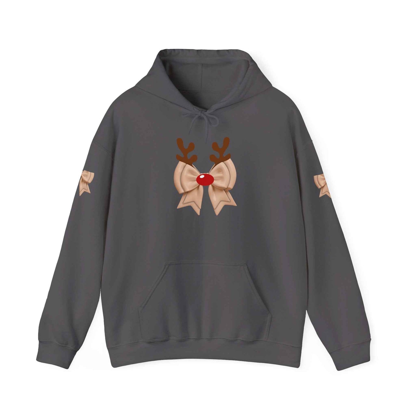 Reindeer Hooded Sweatshirt for Adults