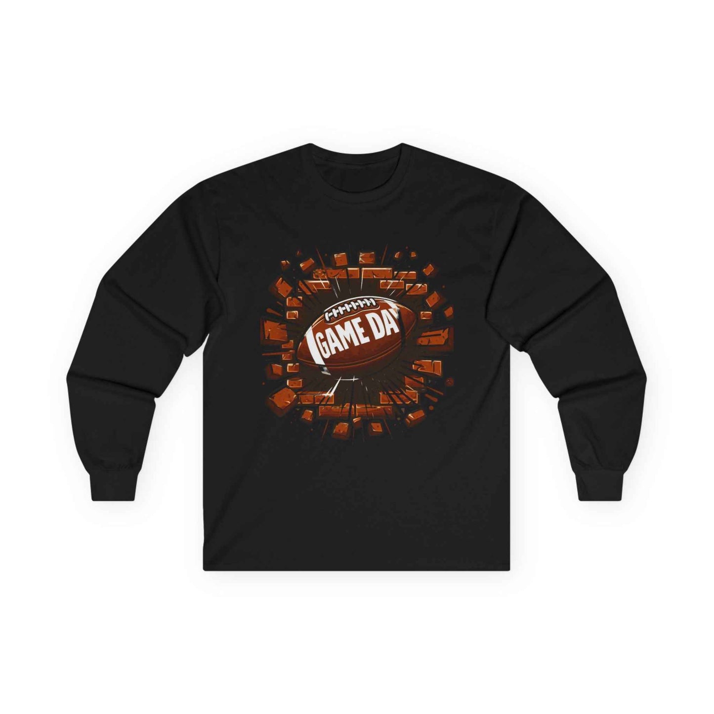 Game Day Adult Cotton Long Sleeve Tee