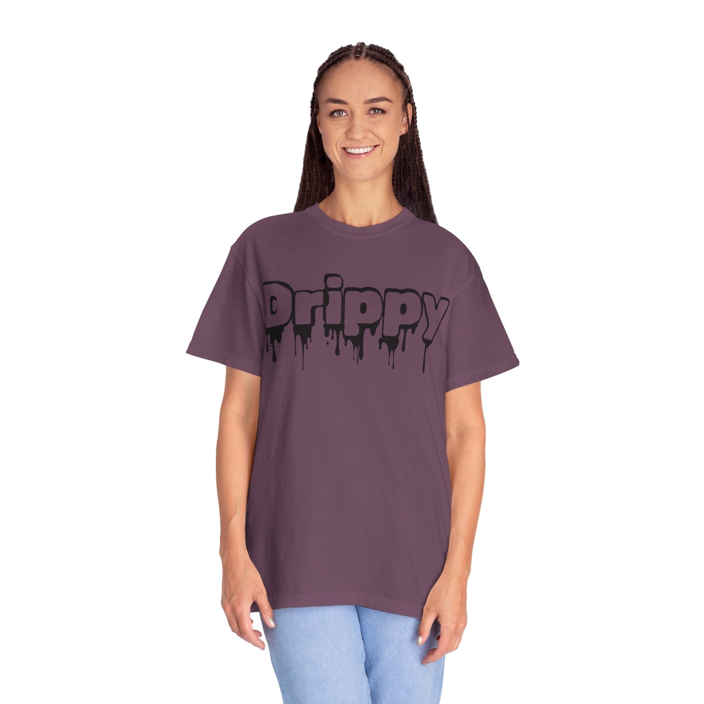Drippy Unisex Garment-Dyed Women's T-shirt