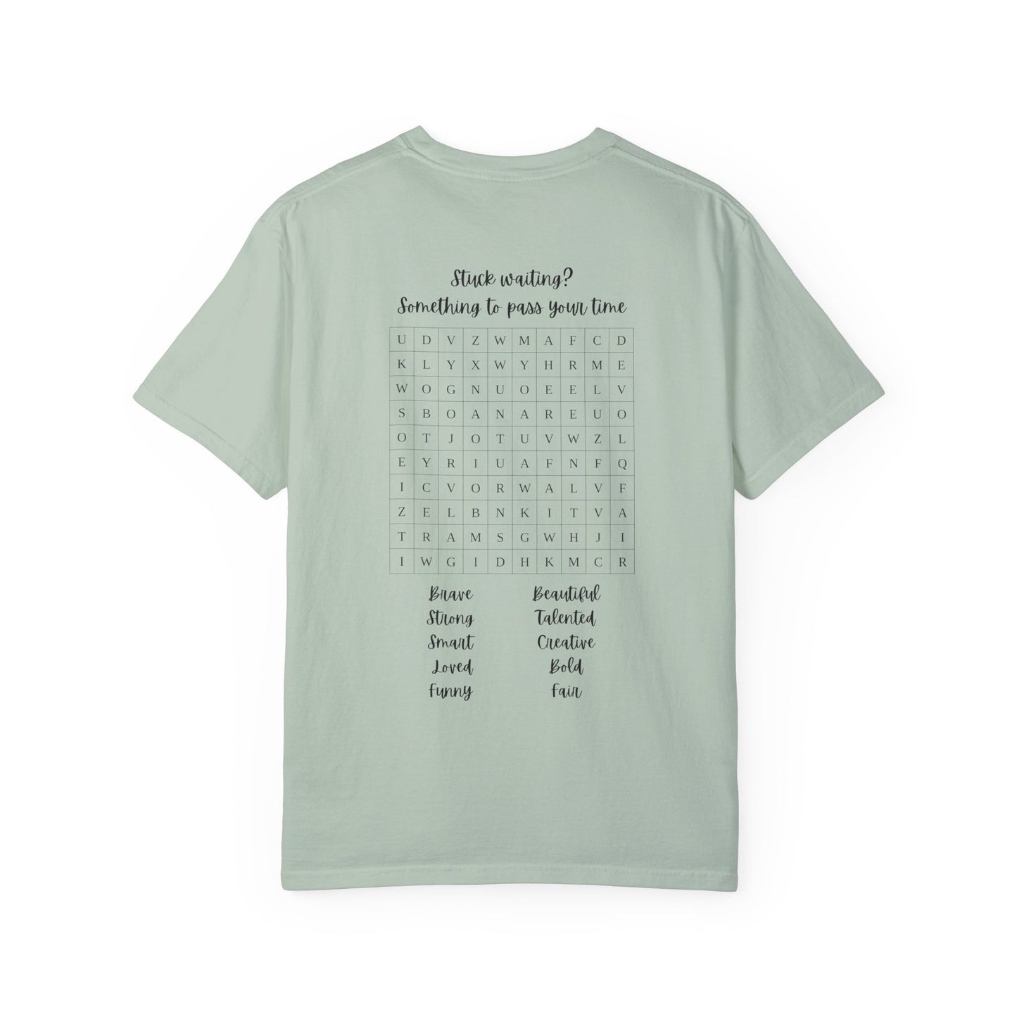 Word Search Women's T-shirt - Fun Puzzle Design for Adults - The Eggy's store