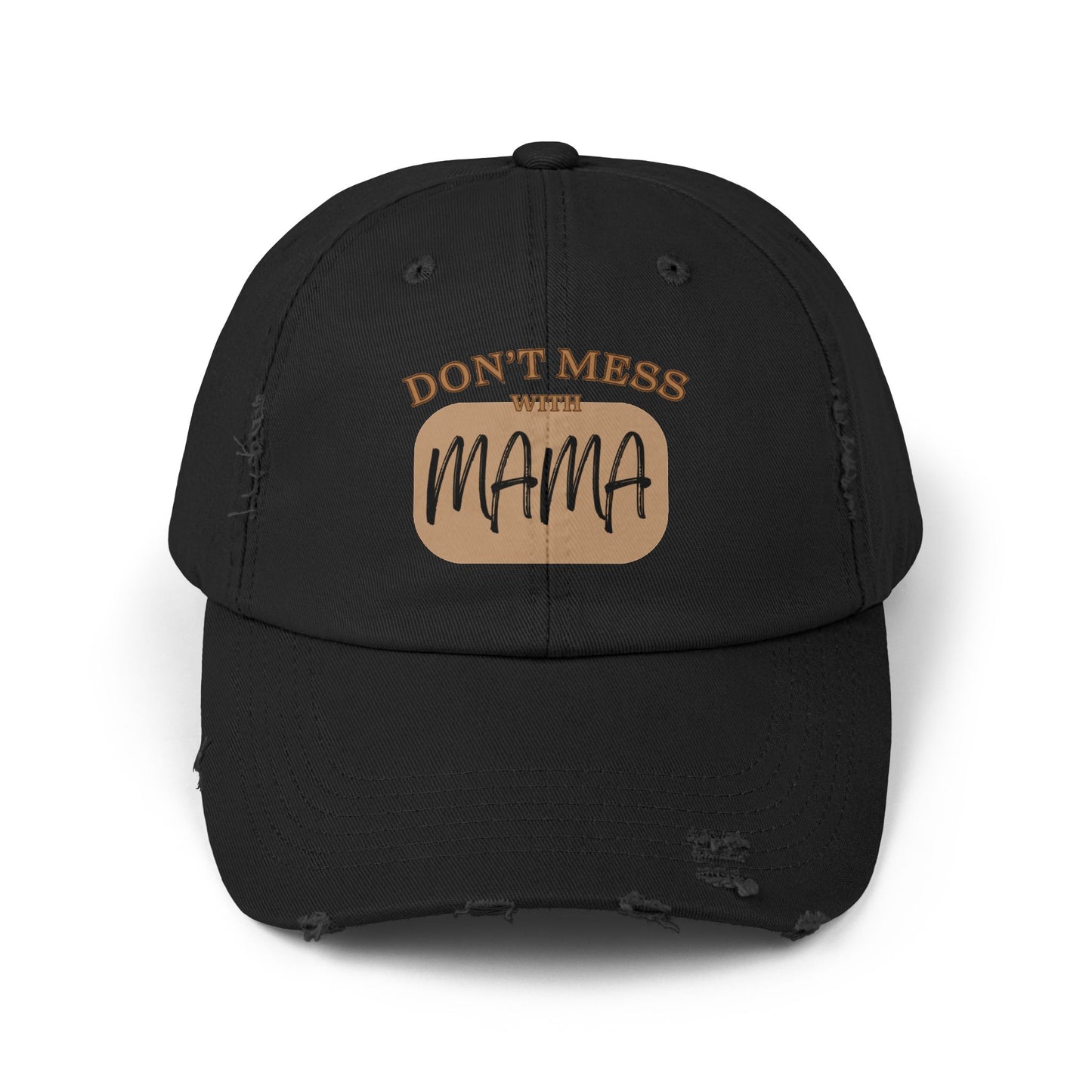 Mama: Adult Distressed Hat