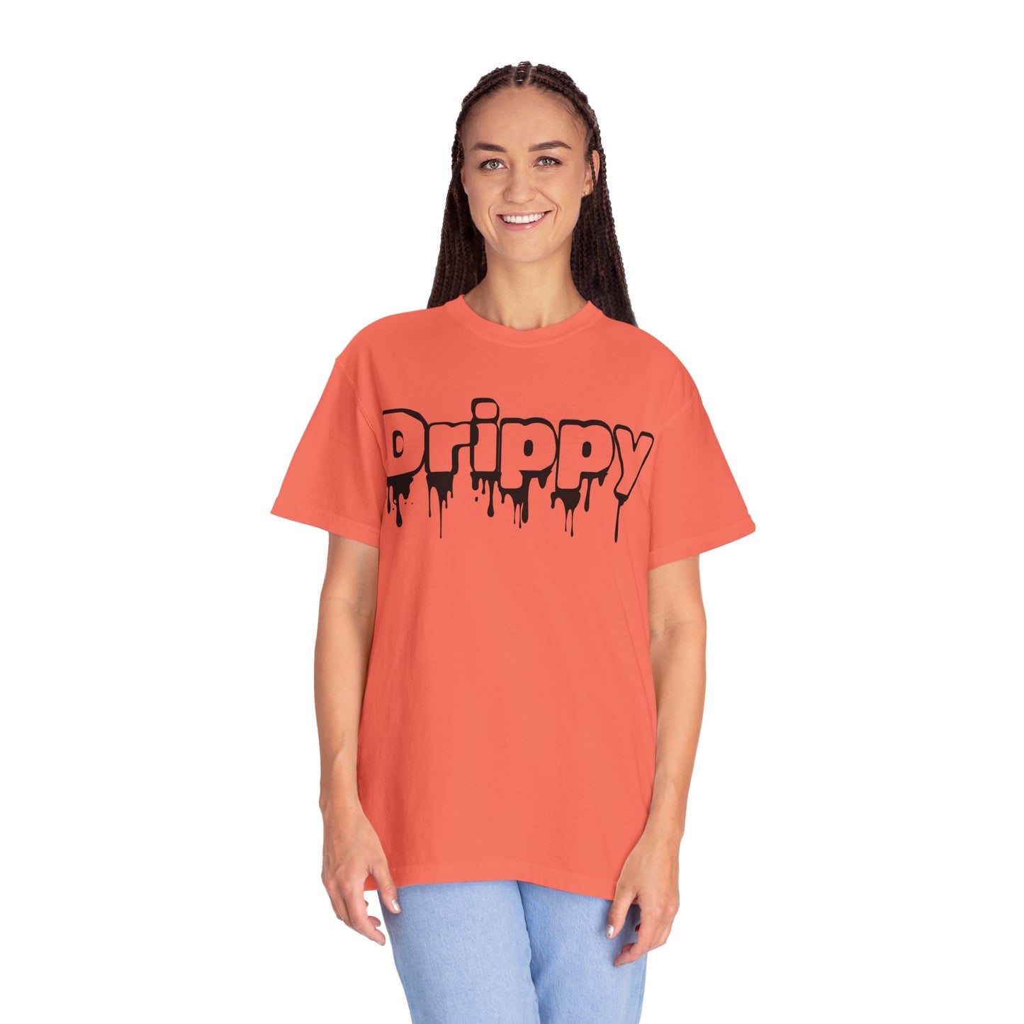 Drippy Unisex Garment-Dyed Adult T-shirt - The Eggy's store