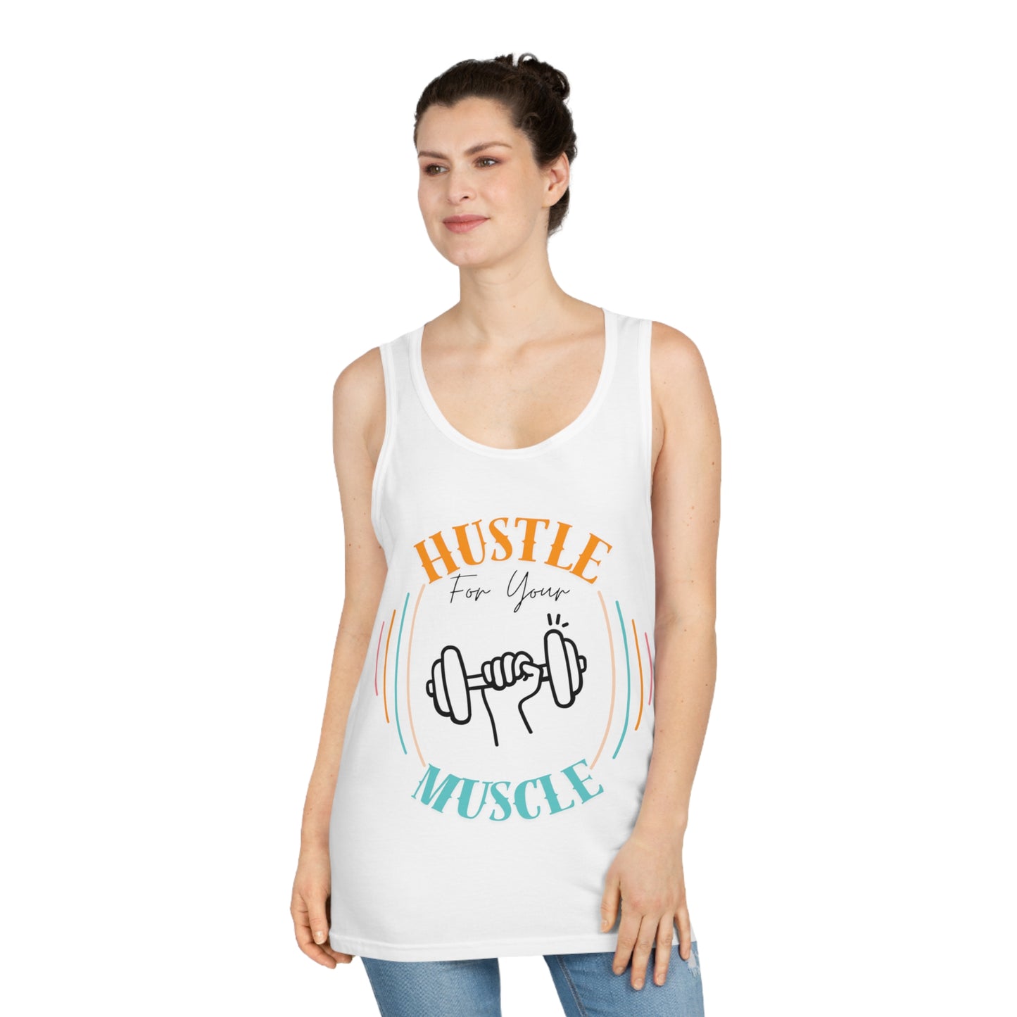 Hustle for Your Muscle Adult Women's Tank Top - The Eggy's store