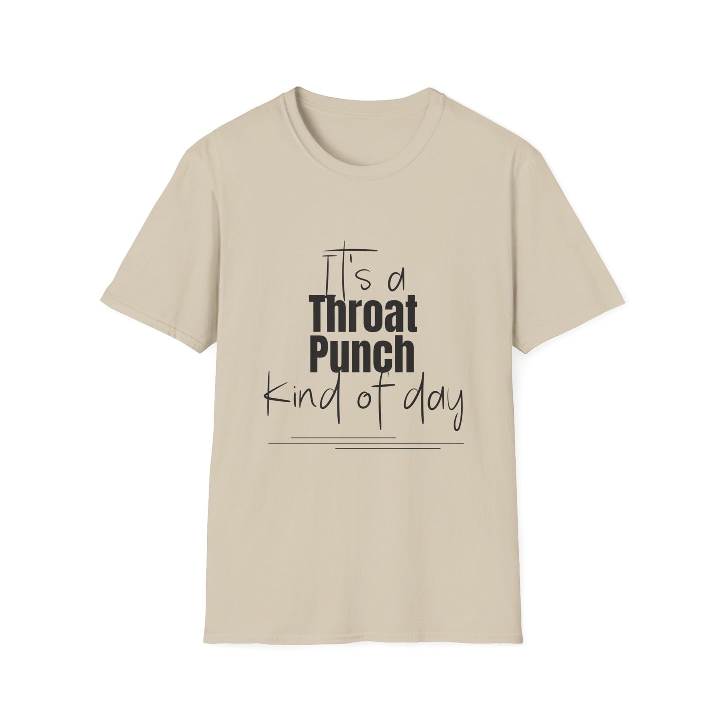 Throat Punch Women's T-Shirt - Perfect for Those Days - The Eggy's store
