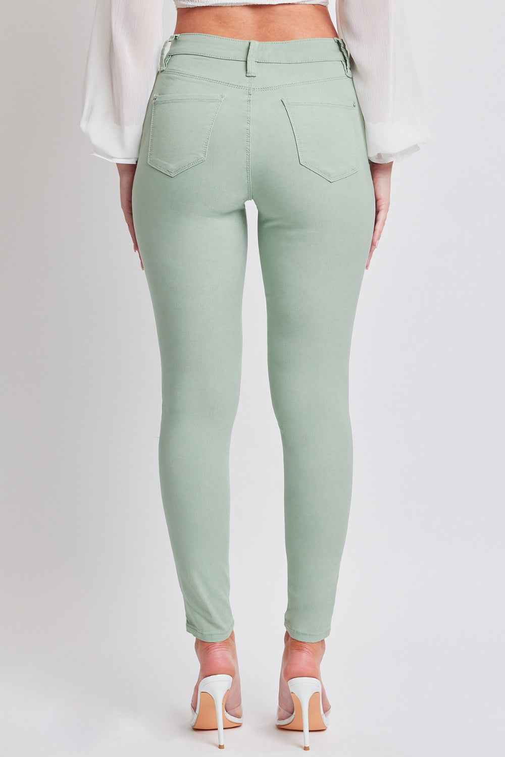 YMI Jeanswear Hyperstretch Mid-Rise Skinny Jeans