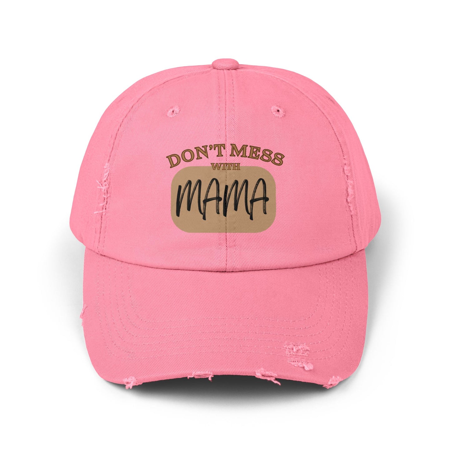 Mama: Adult Distressed Hat