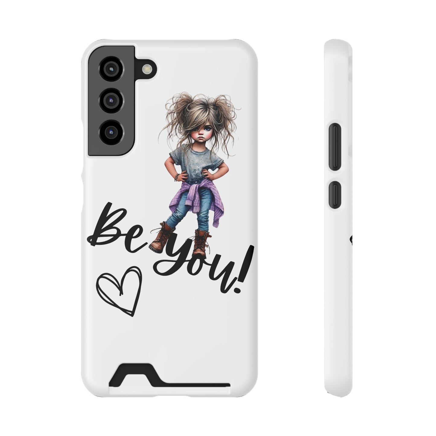 Be You Phone Case With Card Holder - Stylish and Functional Be You Phone Case - The Eggy's store
