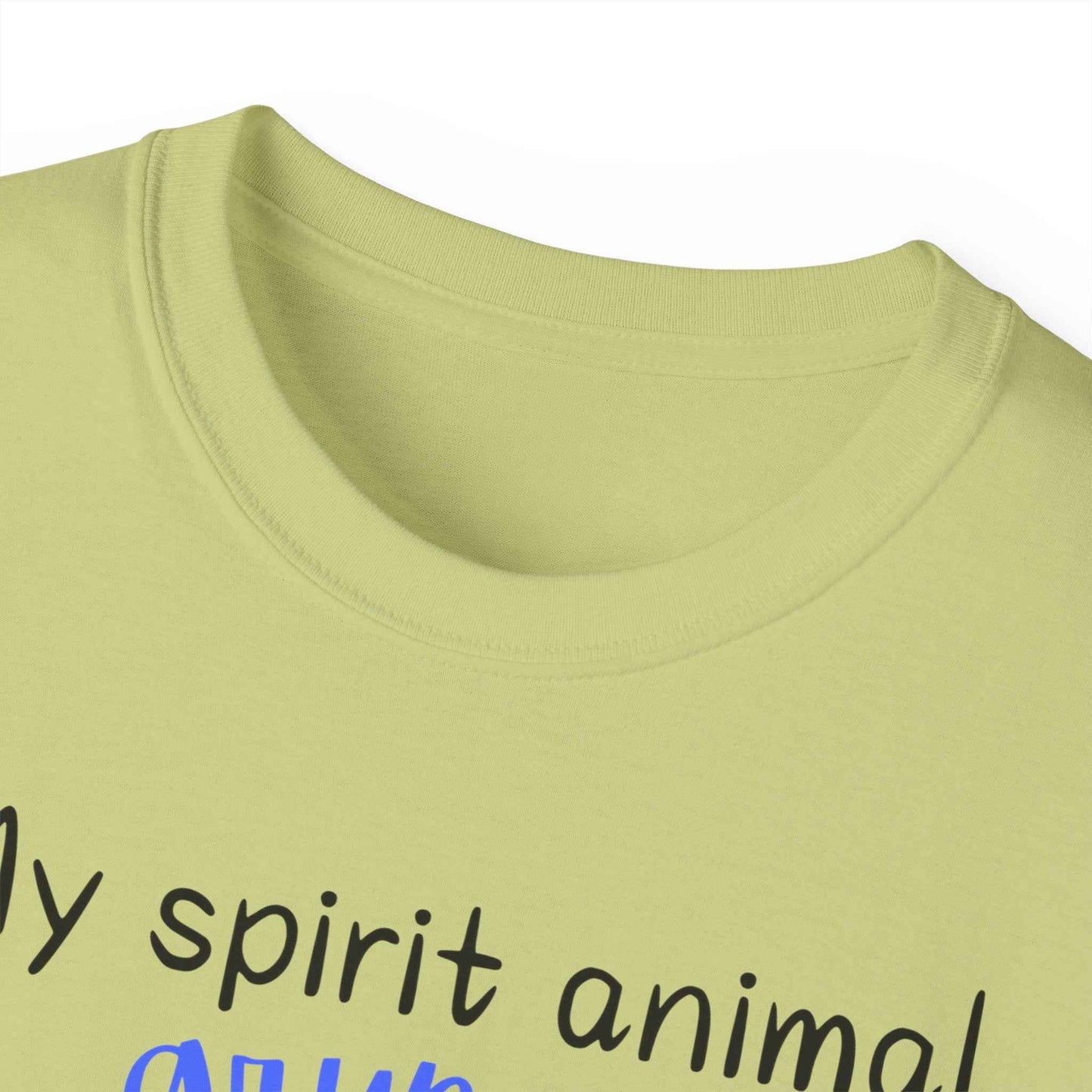 Spirit Animal Adult Cotton T-shirt