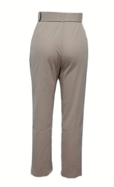 Women's Fashionable Casual Pants in Solid Colors - The Eggy's store