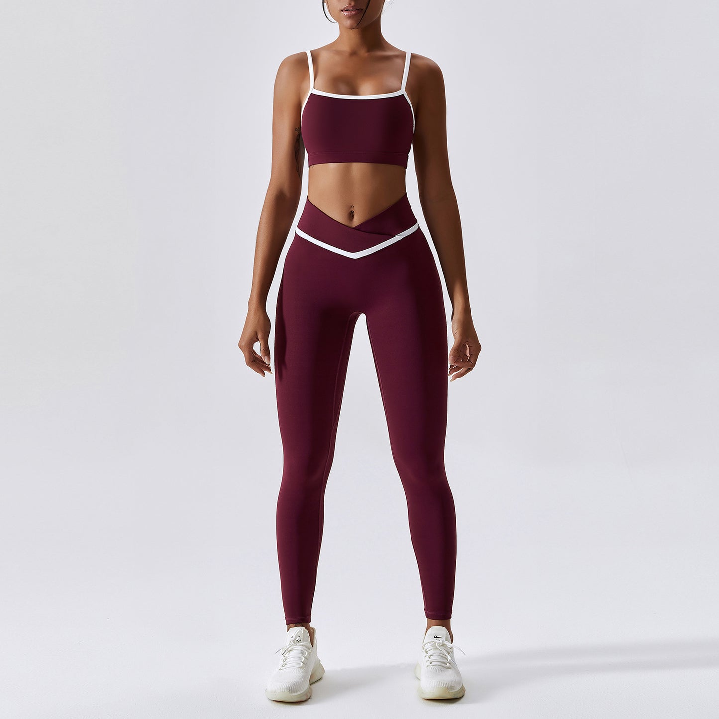 Quick Dry Fitness Leggings and Top for Women - The Eggy's store