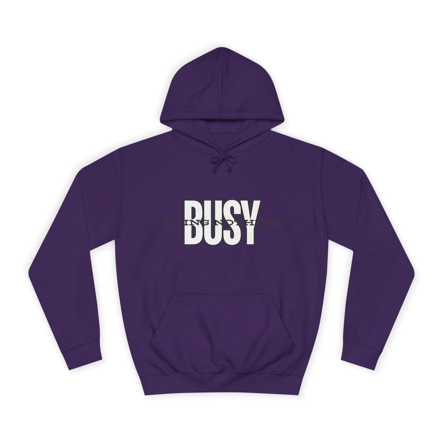 Women's Sweatshirt - 'Busy Doing Nothing' Long Sleeve Sweatshirt