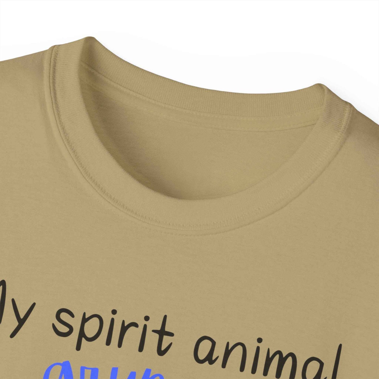 Spirit Animal Adult Cotton T-shirt