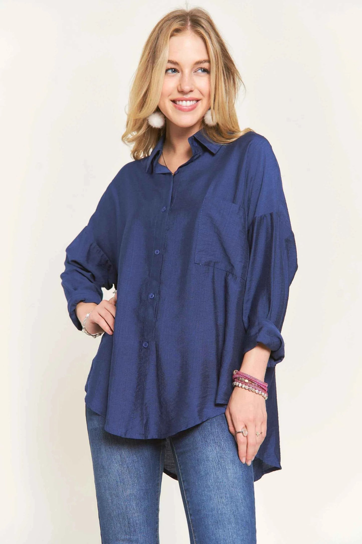 ADORA Button Down Linen Shirt