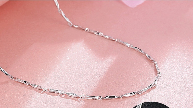 S925 Sterling Silver Necklace - The Eggy's store