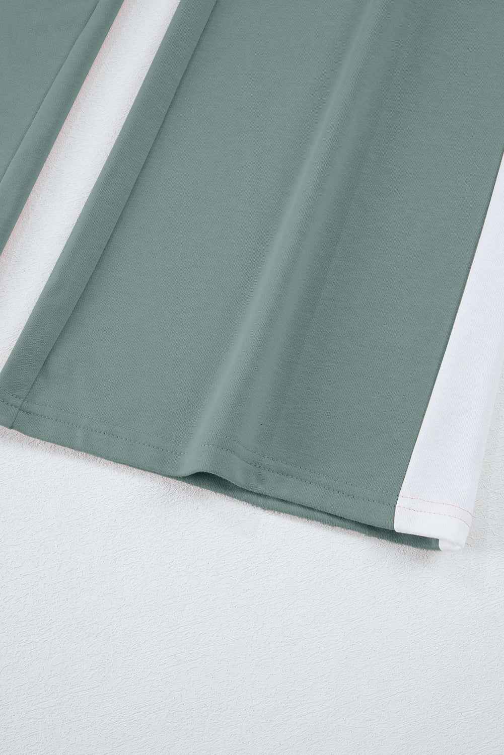 Varsity Stripe Patchwork Pullover and Pant Set