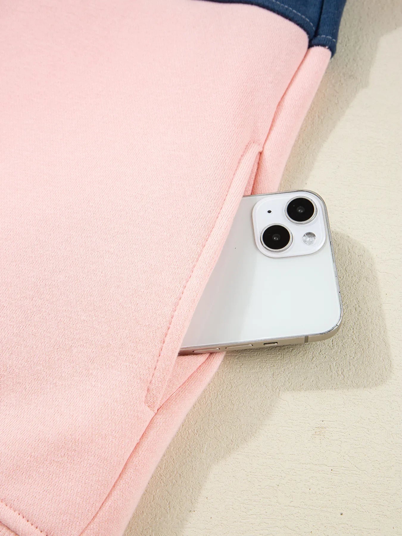 Colorblock Patchwork Half Button Women's Sweatshirt