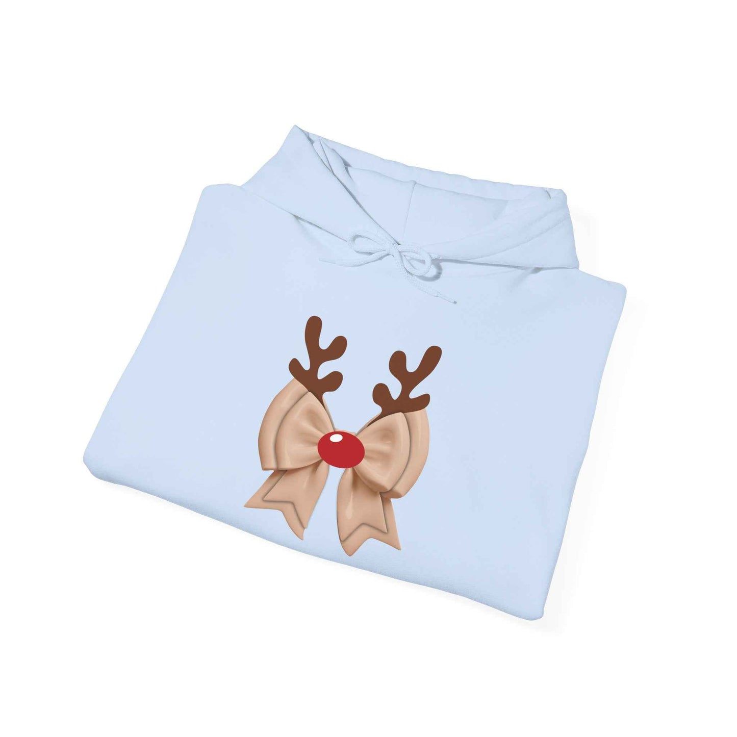 Reindeer Hooded Sweatshirt for Adults