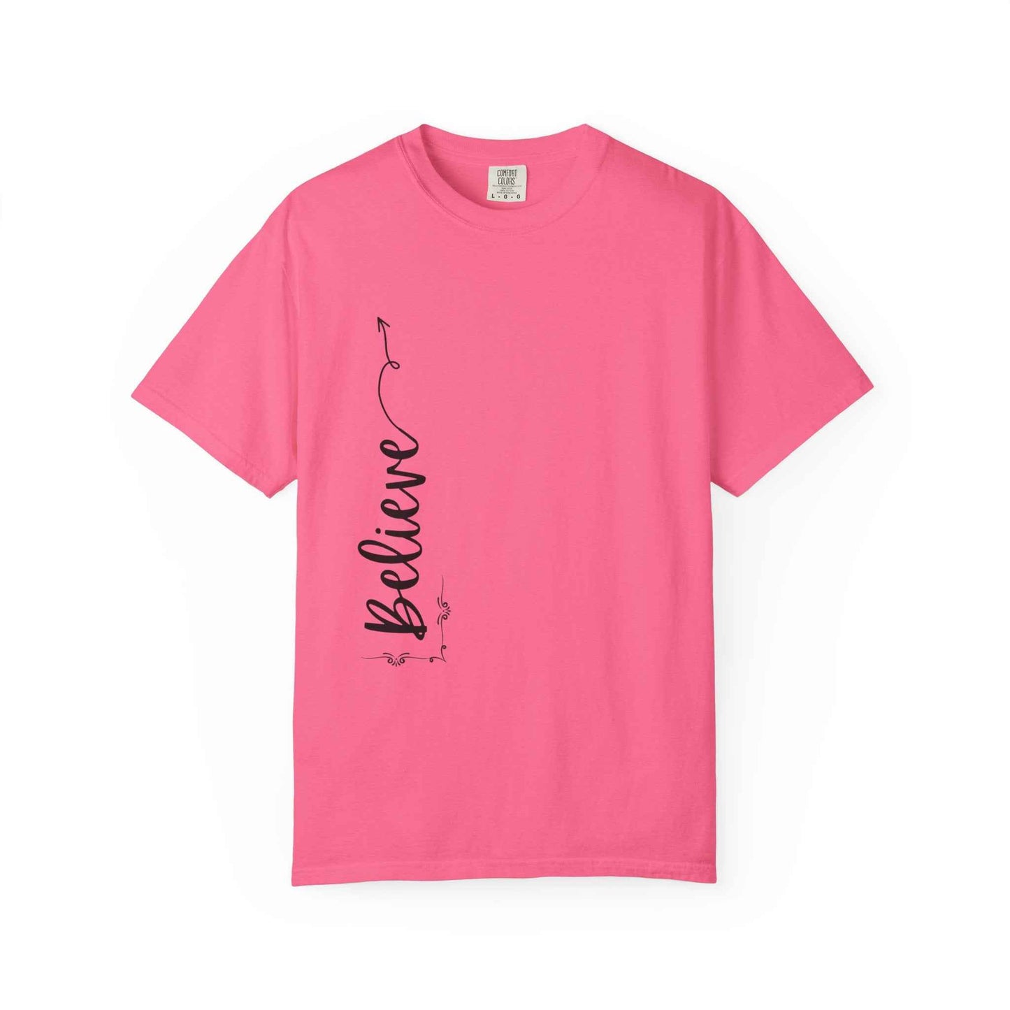 Believe Women's T-shirt for Adults - Inspirational Apparel