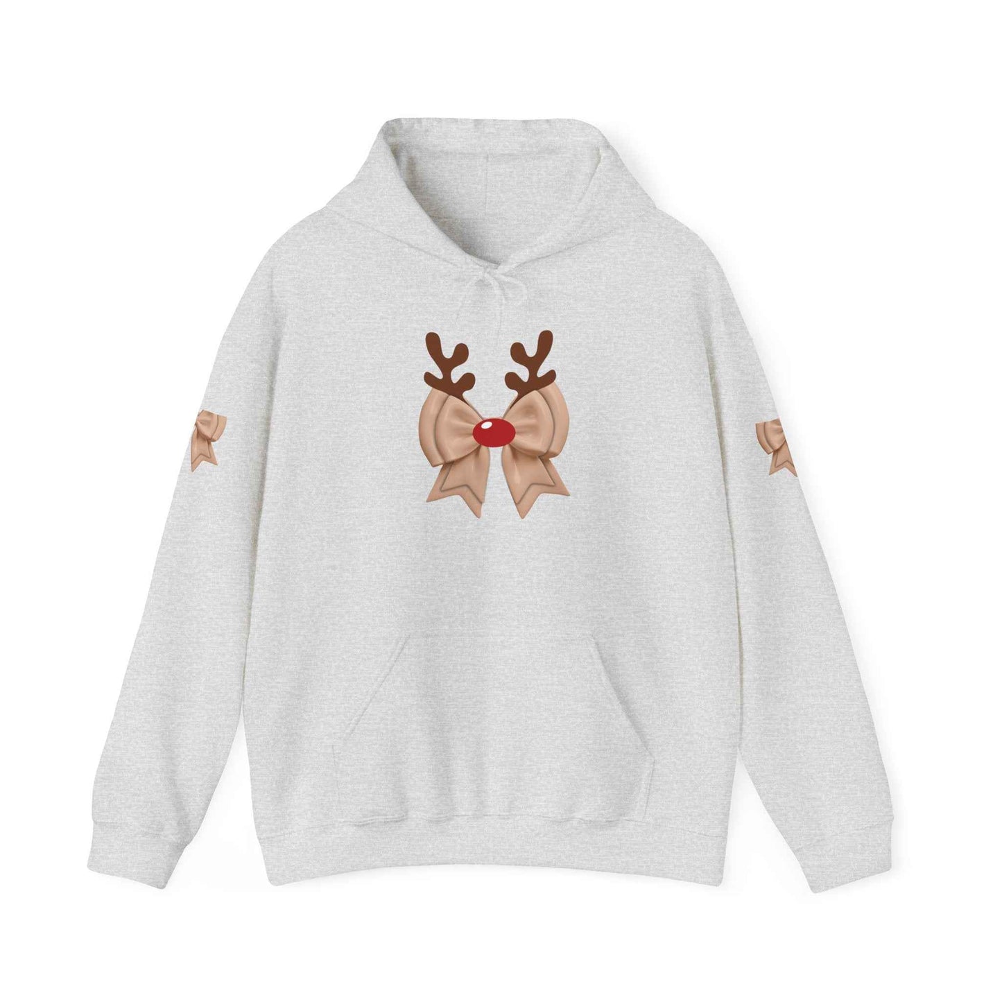 Reindeer Hooded Sweatshirt for Adults