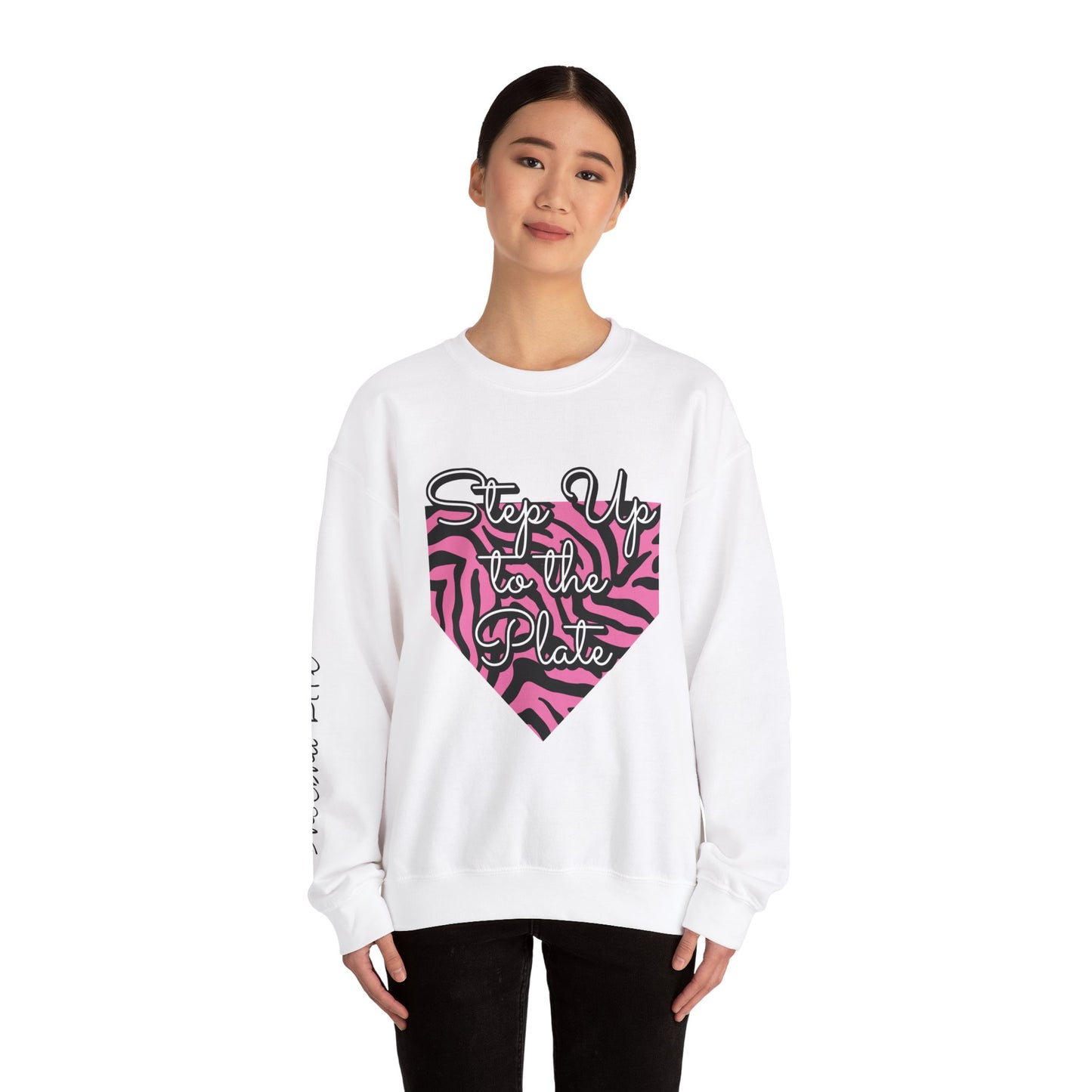 Step Up to the Base Women's Top Sweatshirt - Comfortable & Stylish Crewneck - The Eggy's store