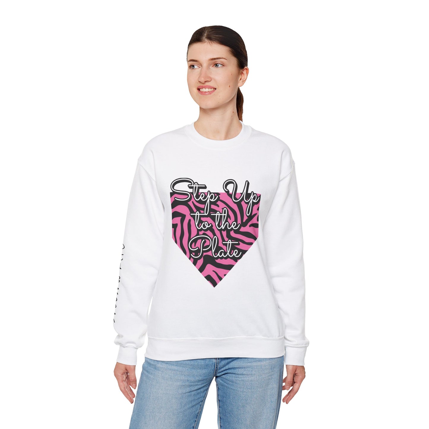 Step Up to the Base Women's Top Sweatshirt - Comfortable & Stylish Crewneck - The Eggy's store