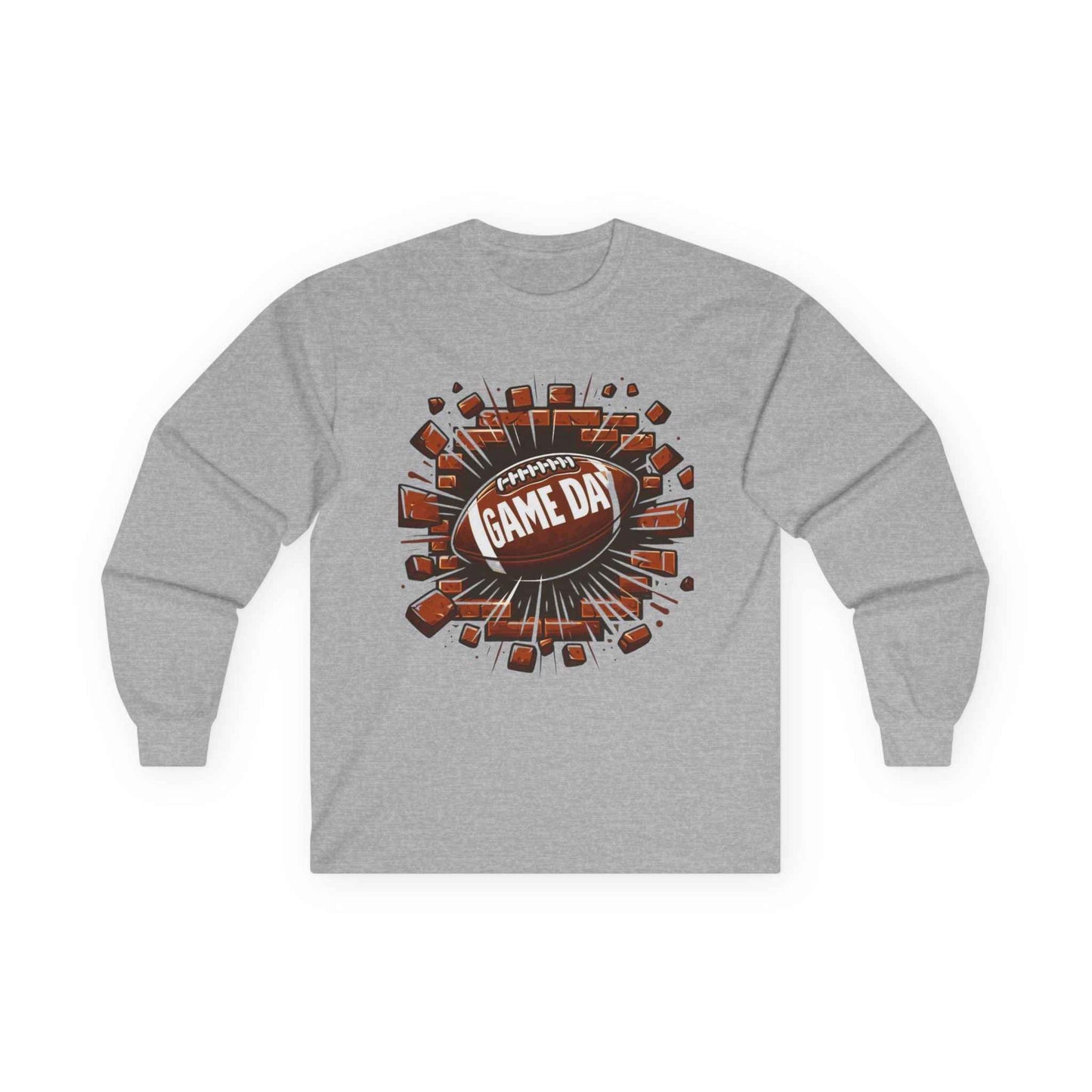 Game Day Adult Cotton Long Sleeve Tee