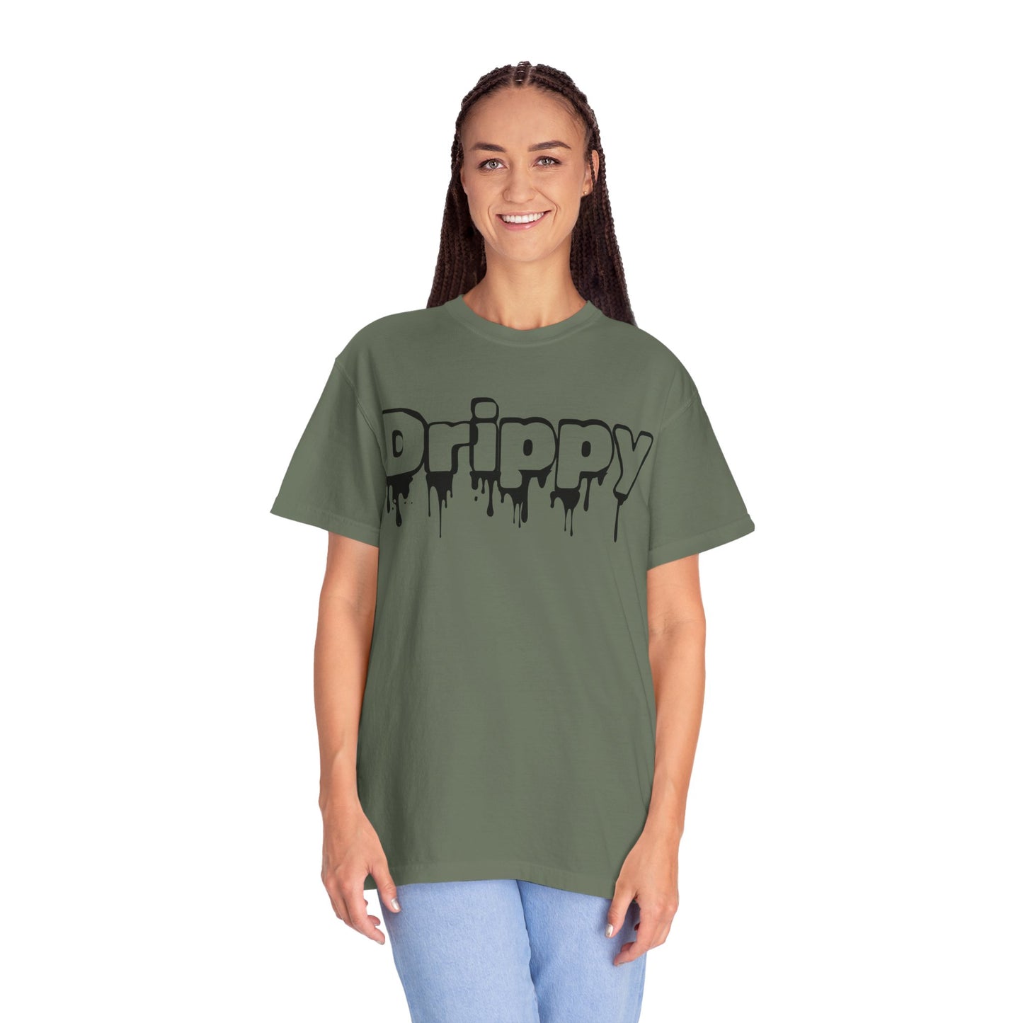 Drippy Unisex Garment-Dyed Adult T-shirt - The Eggy's store
