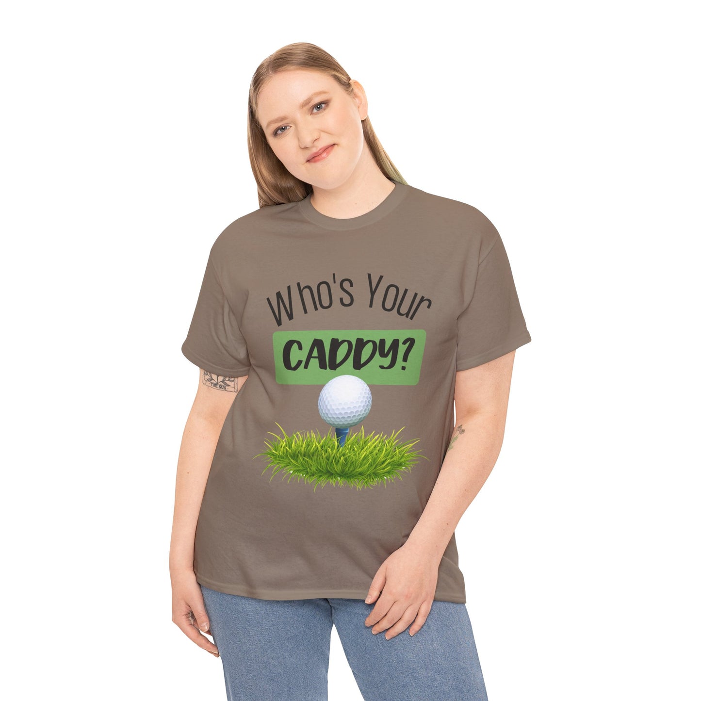 Golf Women's T-Shirt Funny Caddy Short Sleeve Shirt