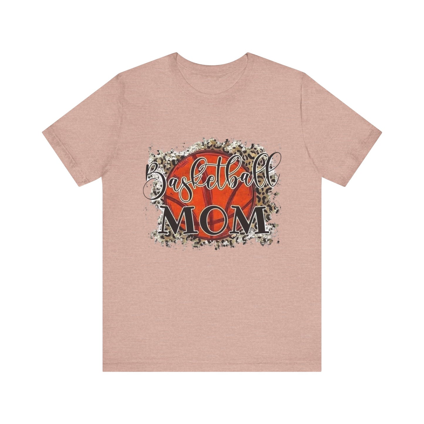 Basketball Mom Tee, Gift for Basketball Moms, Women's T-Shirt, Game Day Outfit, Basketball Fan Clothing