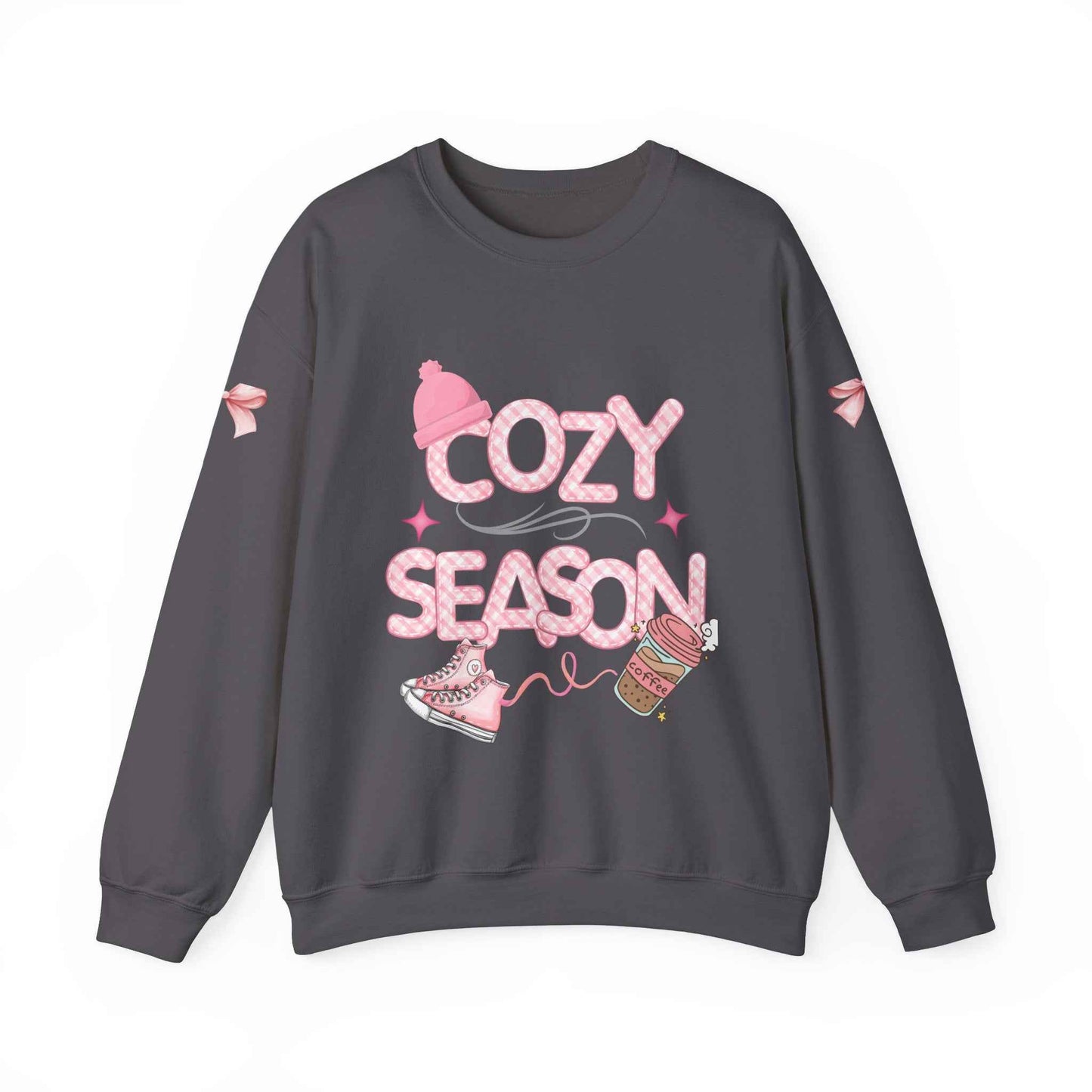Pink Cozy Adult Crewneck Sweatshirt