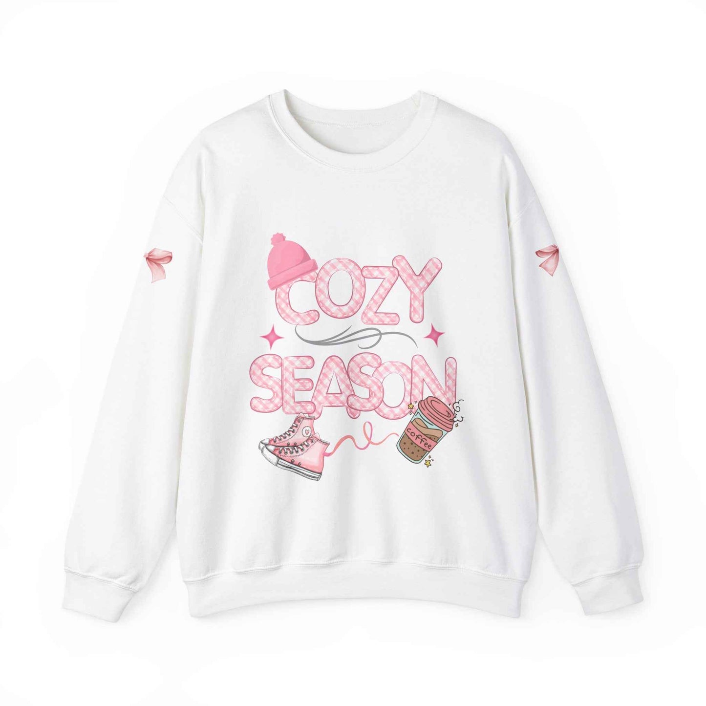 Pink Cozy Adult Crewneck Sweatshirt