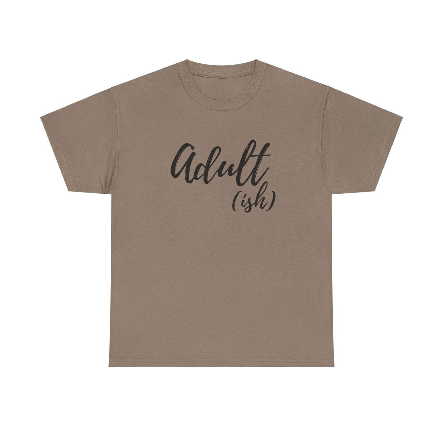 Adult-ish: Adult Cotton T-shirt - The Eggy's store