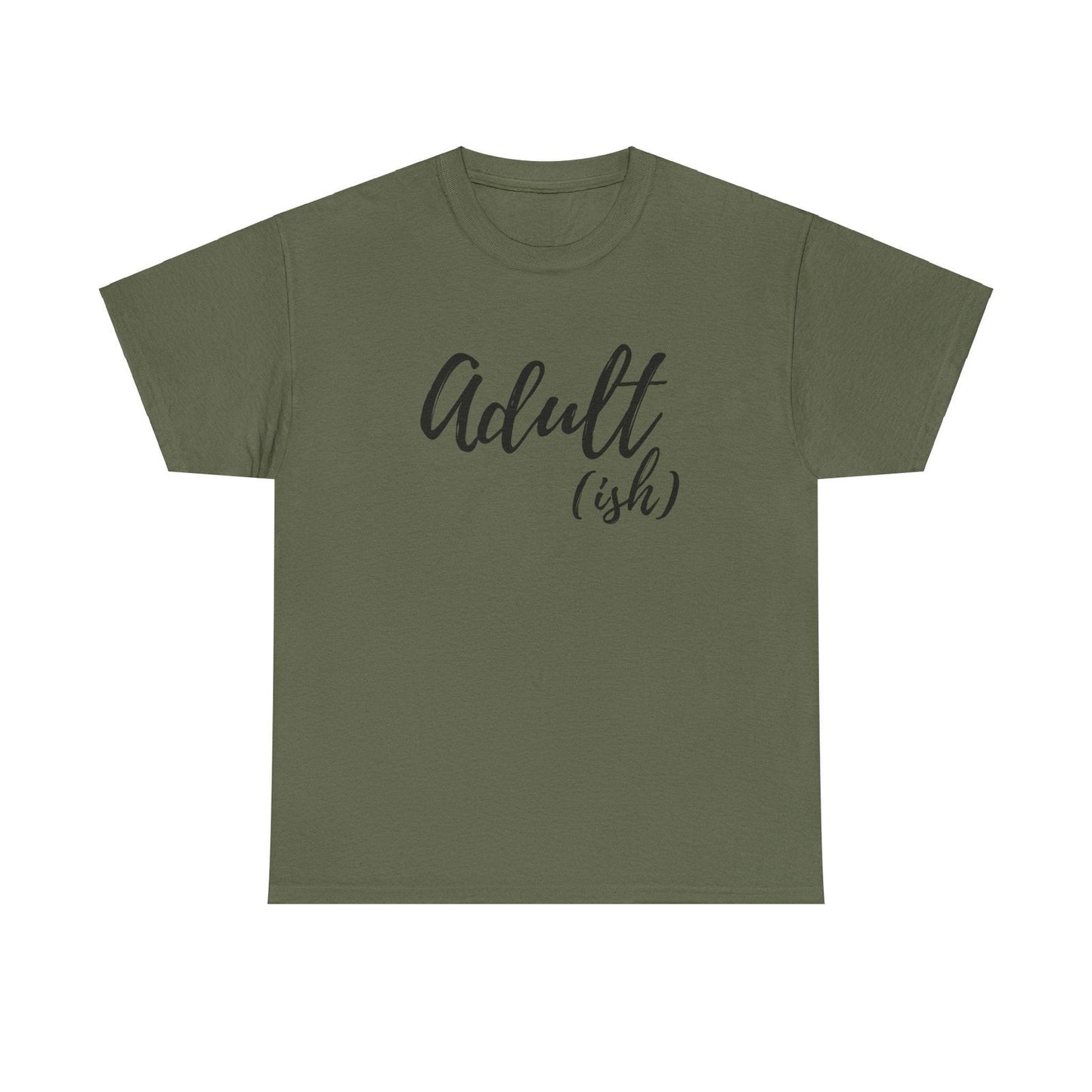 Adult-ish: Adult Cotton T-shirt - The Eggy's store
