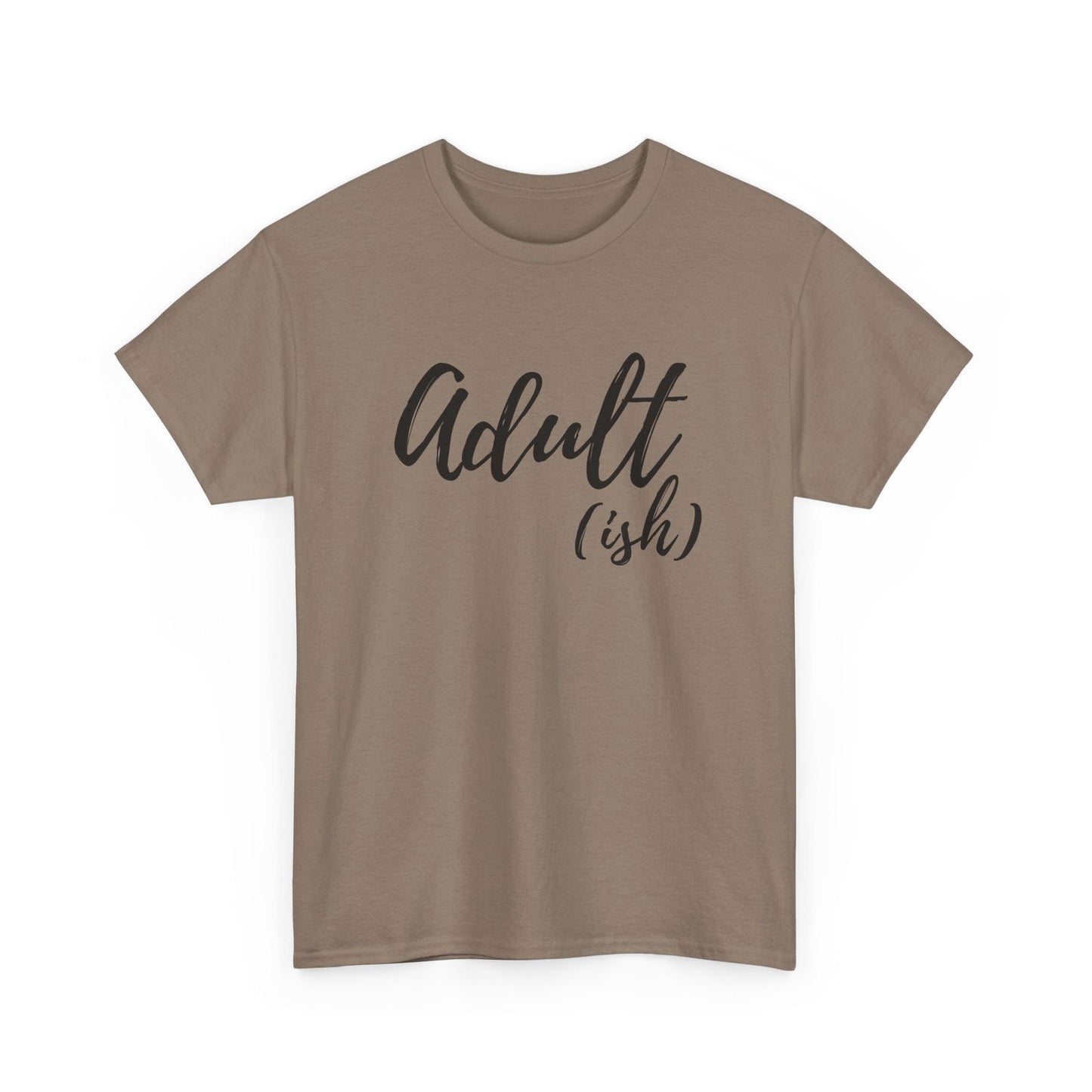 Adult-ish: Adult Cotton T-shirt - The Eggy's store