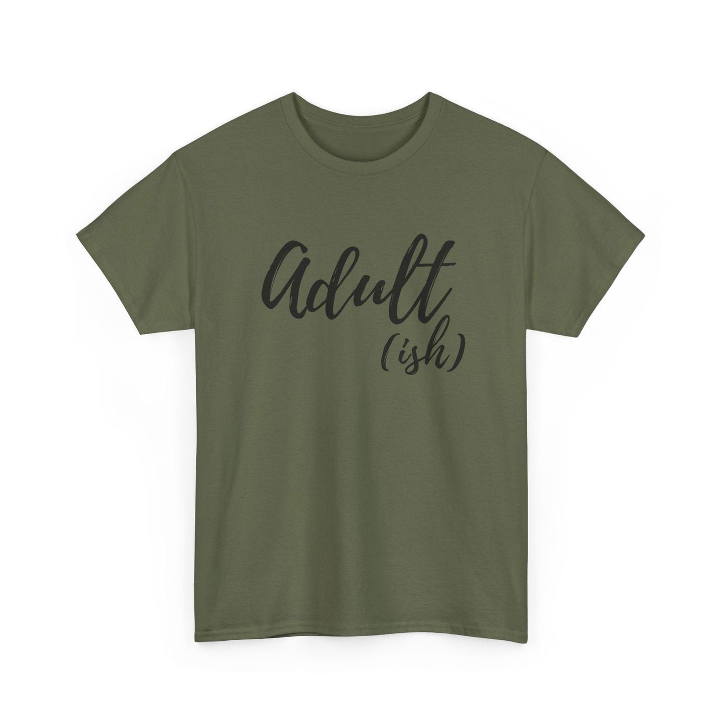 Adult-ish: Adult Cotton T-shirt - The Eggy's store