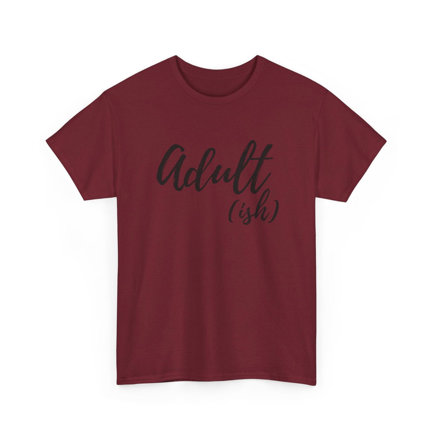 Adult-ish: Adult Cotton T-shirt - The Eggy's store