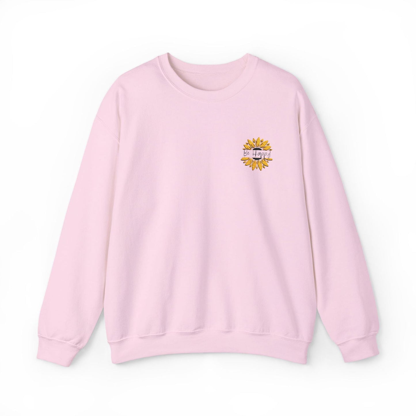 Be Happy: Adult Sweatshirt - The Eggy's store