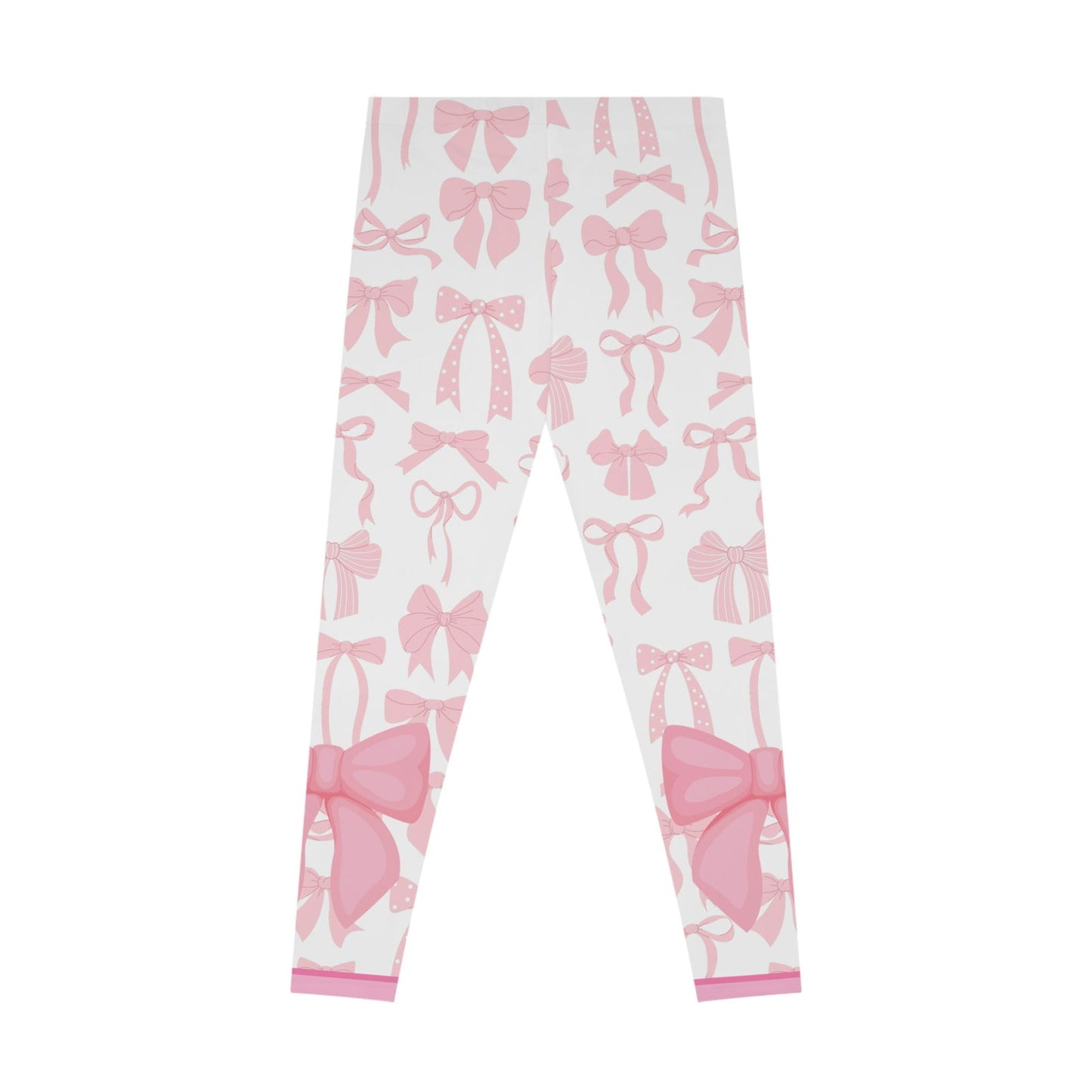 Bow: Adult Women Stretchy Leggings - The Eggy's store